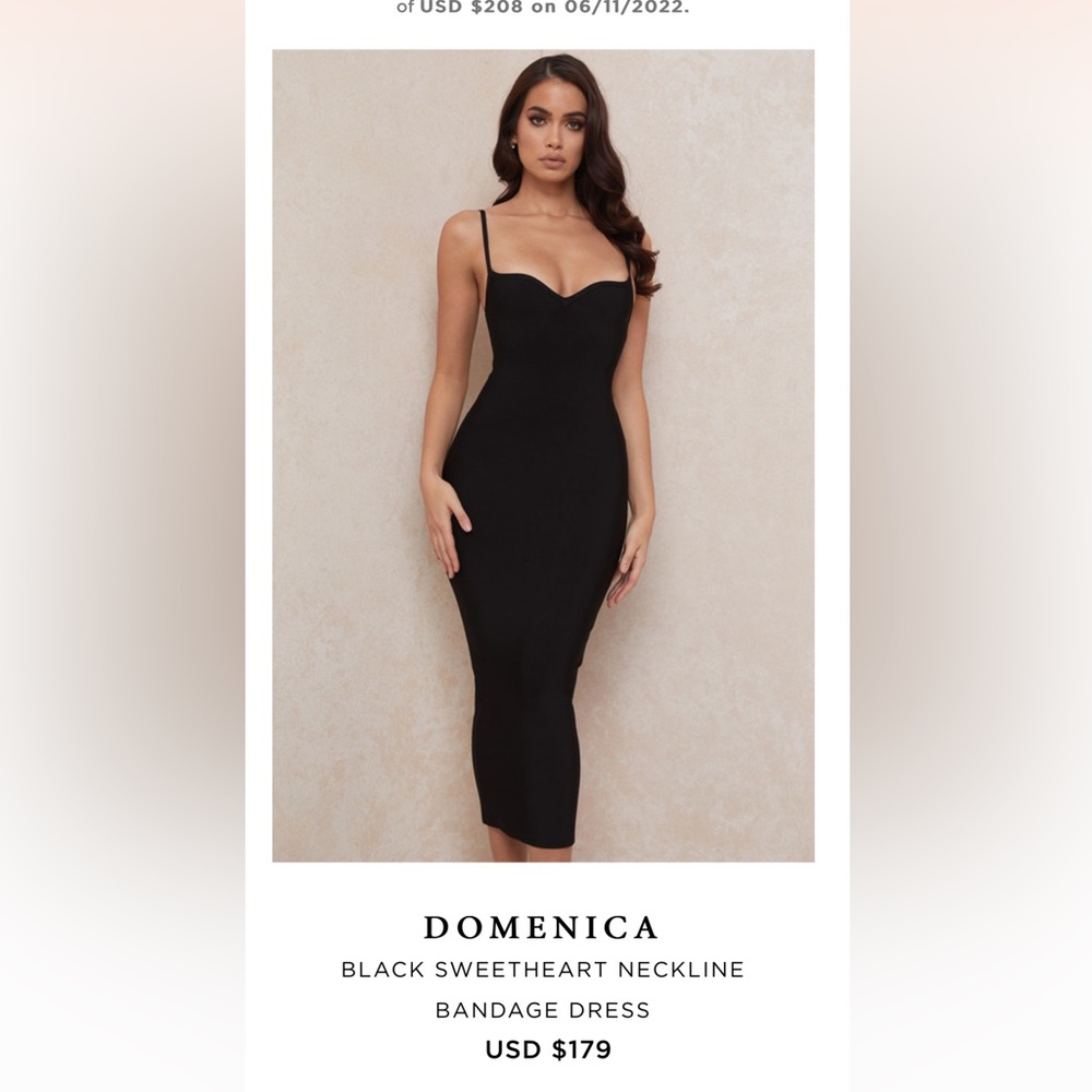 HOUSE OF CB BLACK DRESS